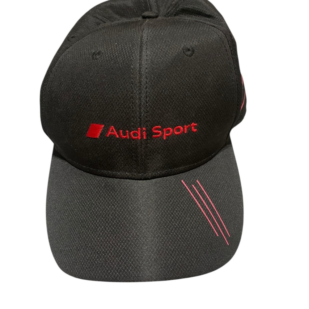 Audi Sport Black and Red Cap